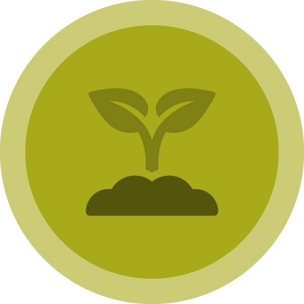 Community garden icon