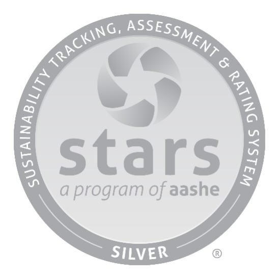 Silver AASHE STARS Rating icon